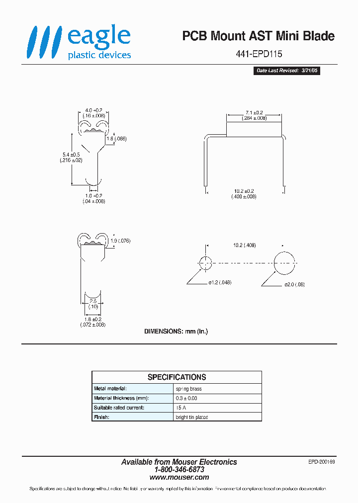 441-EPD115_1199827.PDF Datasheet
