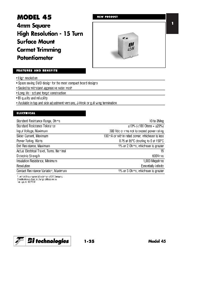 45WR5KLFTB_1199884.PDF Datasheet