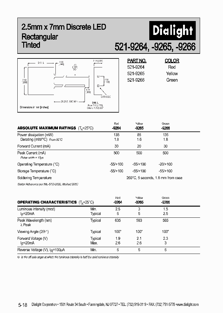 521-9266_1200140.PDF Datasheet