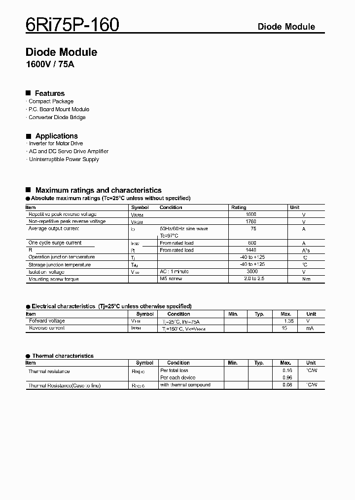 6RI75P-160_1201194.PDF Datasheet