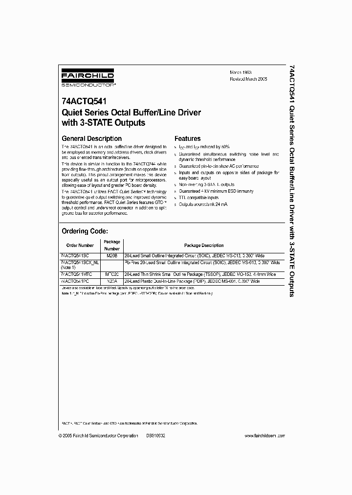 74ACTQ541SCX-NL_1201727.PDF Datasheet