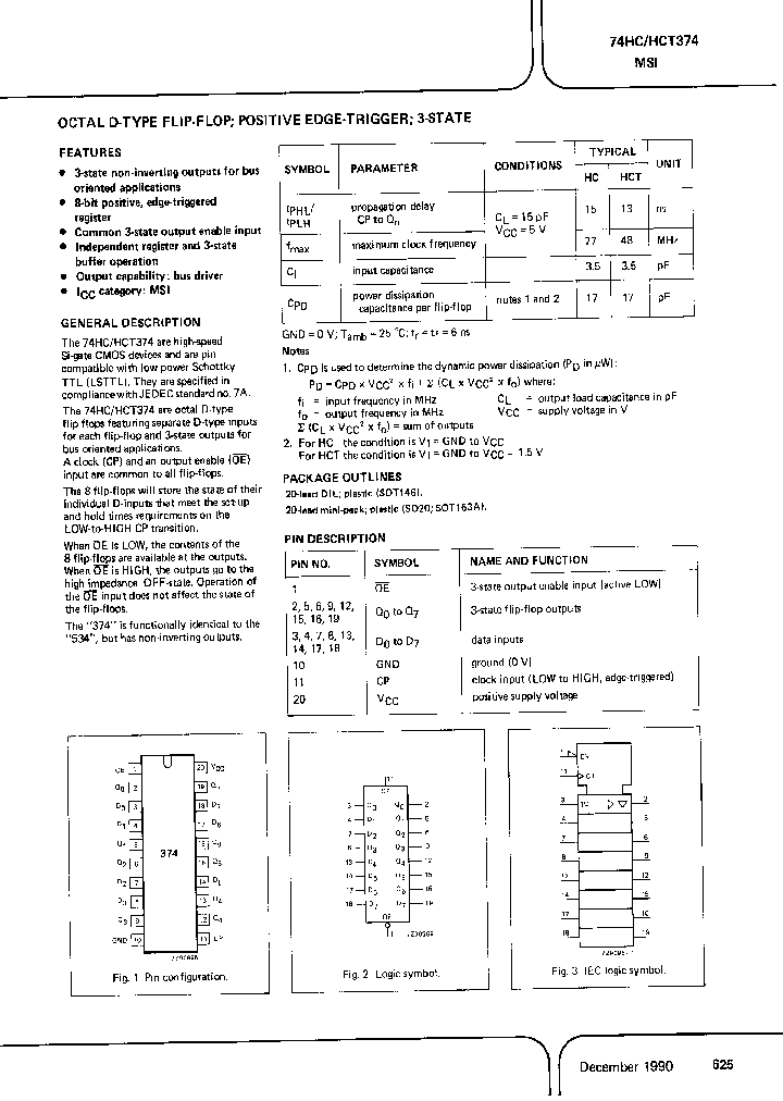 74HC374_1135517.PDF Datasheet