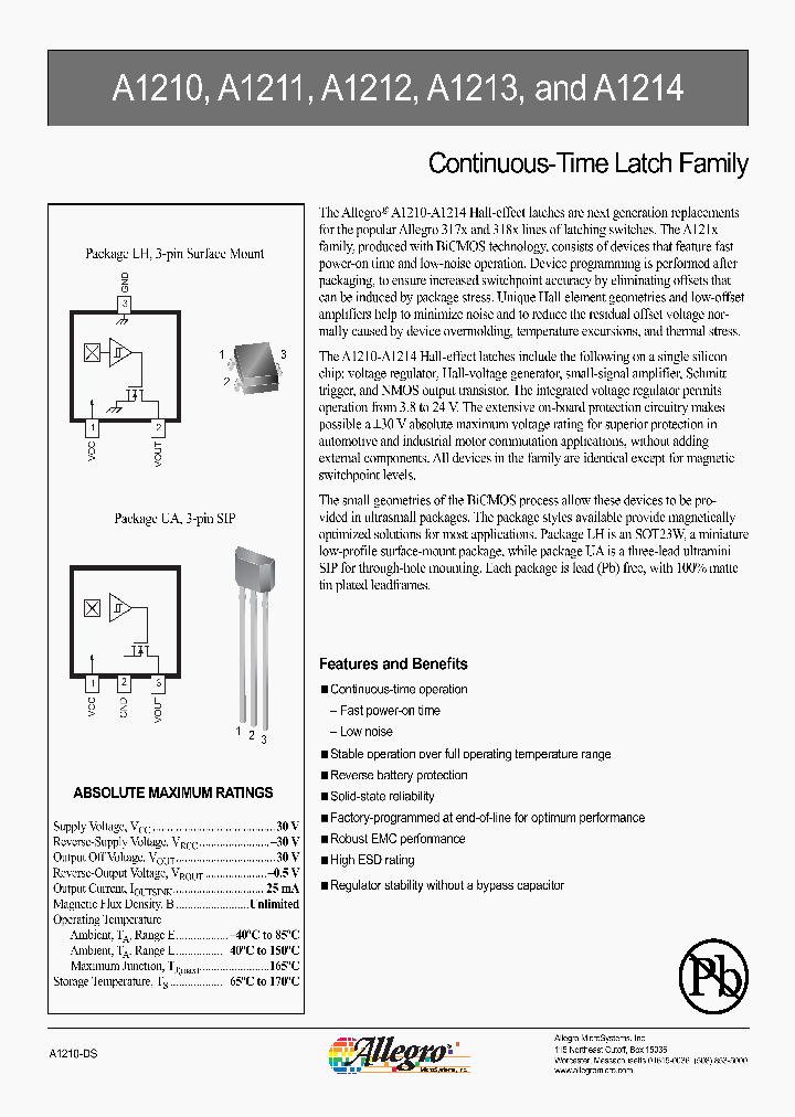 A1214LUA-T_1204312.PDF Datasheet