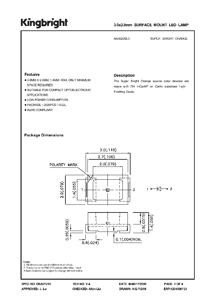 AA3020SEC_1204928.PDF Datasheet