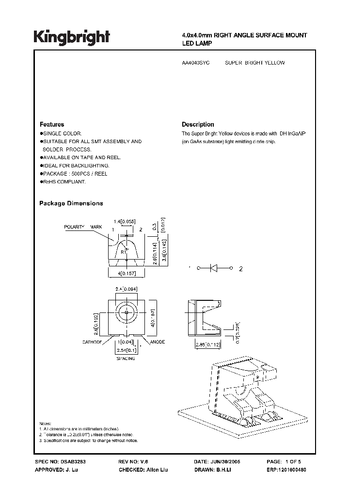 AA4040SYC_1204983.PDF Datasheet