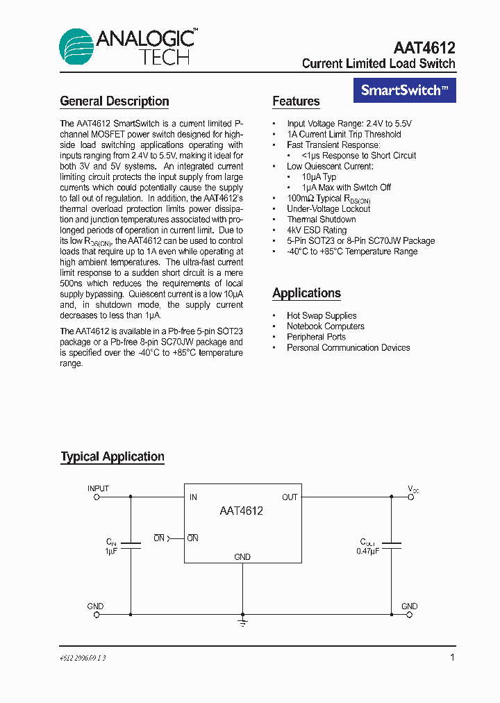 AAT4612IJS-T1_1205182.PDF Datasheet