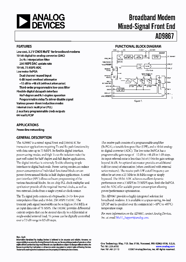 AD9867_1206843.PDF Datasheet