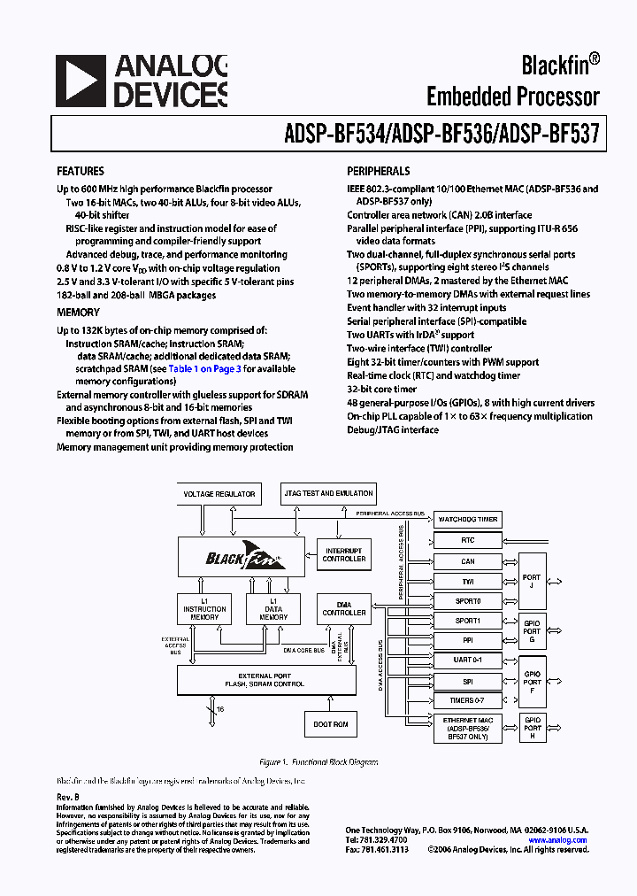 ADSP-BF534_1108784.PDF Datasheet