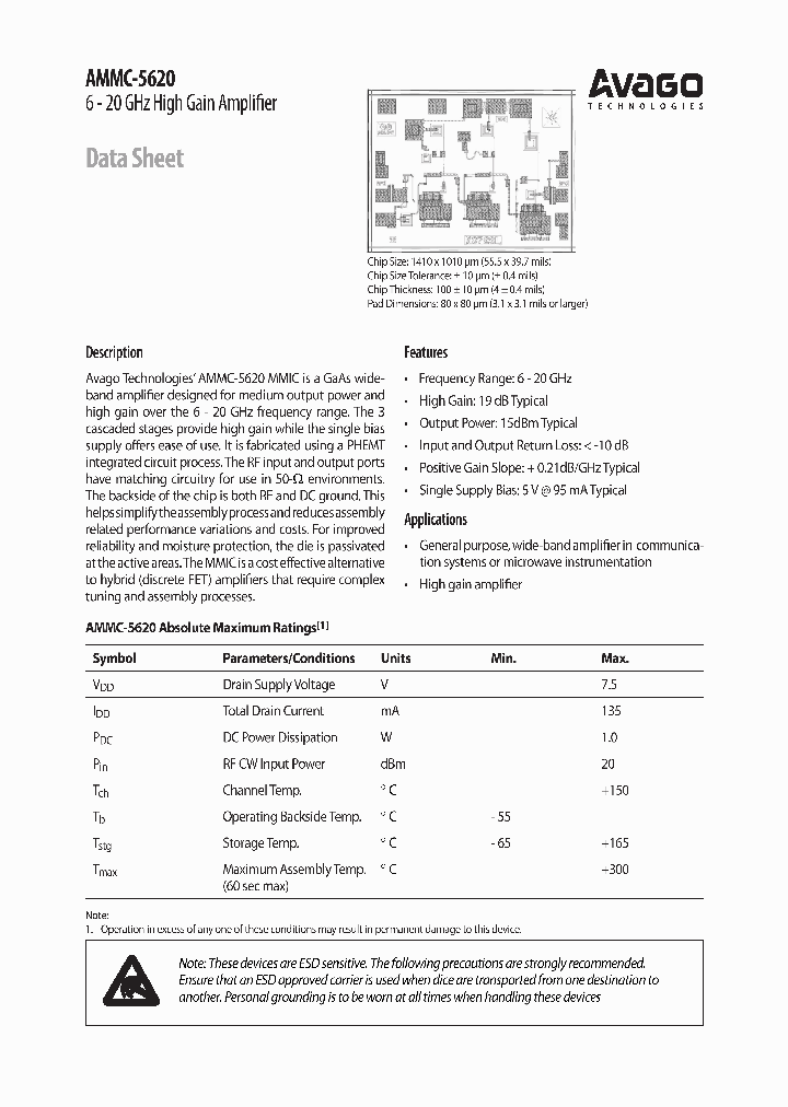 AMMC-5620_1185623.PDF Datasheet