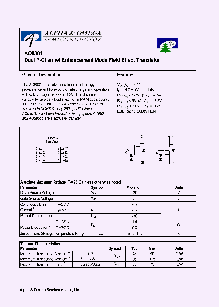 AO8801_1139424.PDF Datasheet