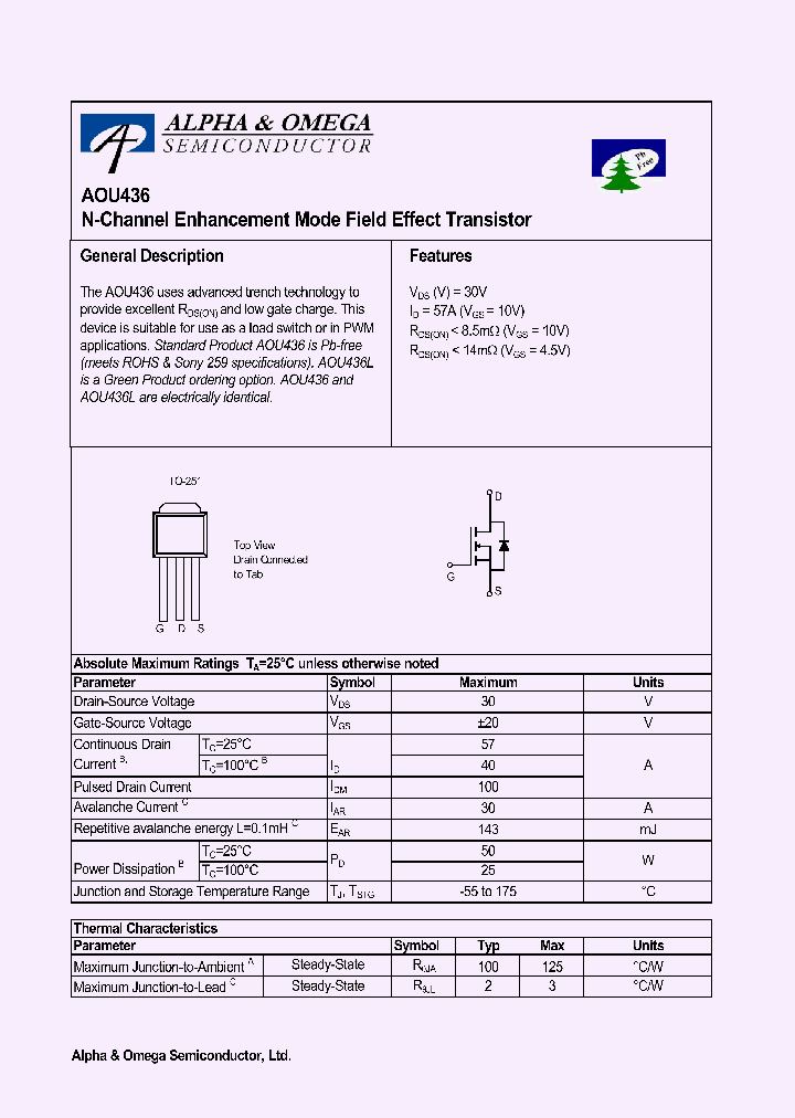 AOU436_1210310.PDF Datasheet