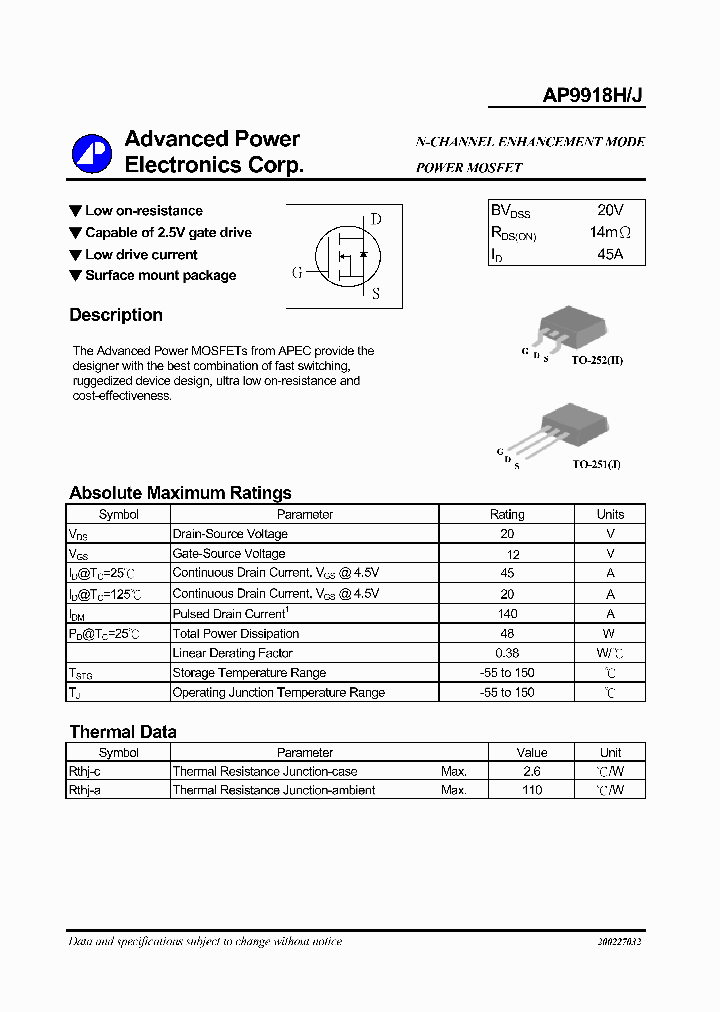 AP9918H_1142094.PDF Datasheet