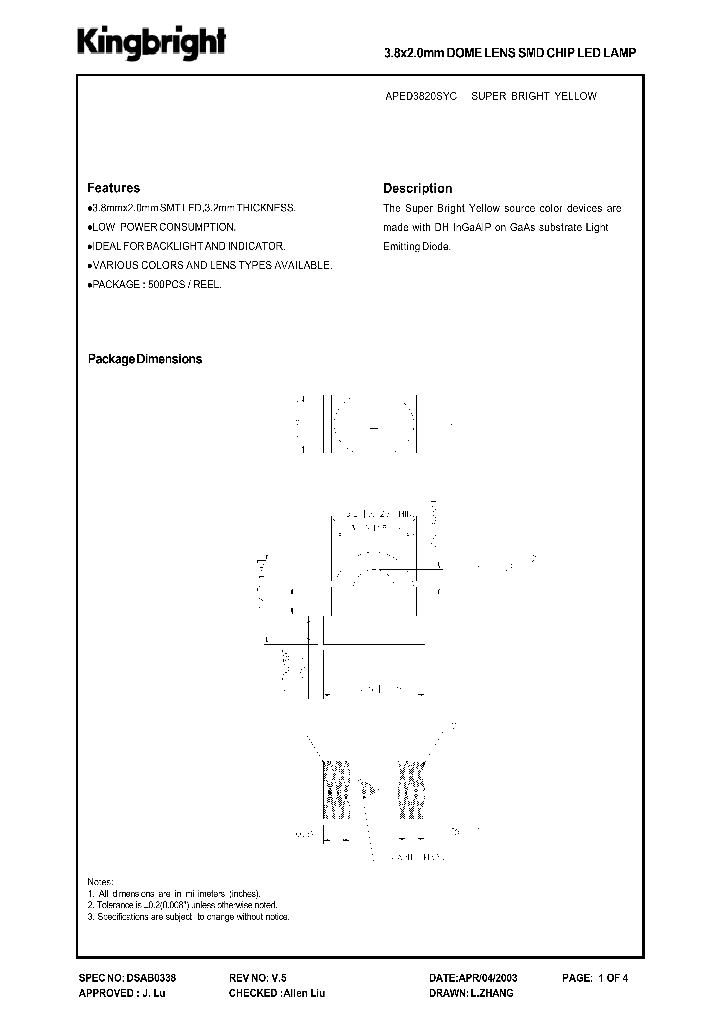 APED3820SYC_1210824.PDF Datasheet