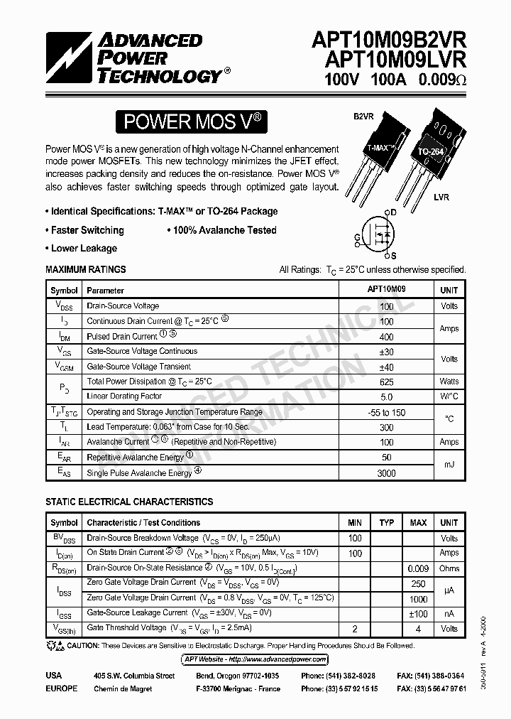 APT10M09LVR_1211304.PDF Datasheet