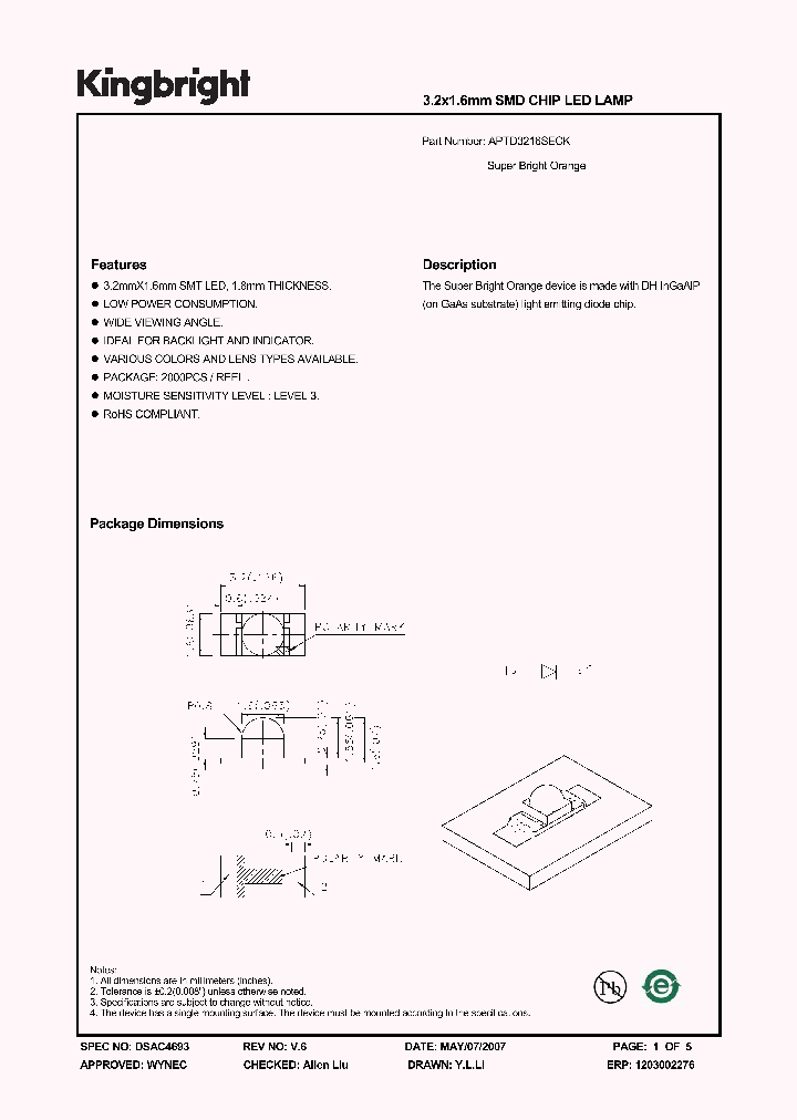 APTD3216SECK_1212079.PDF Datasheet