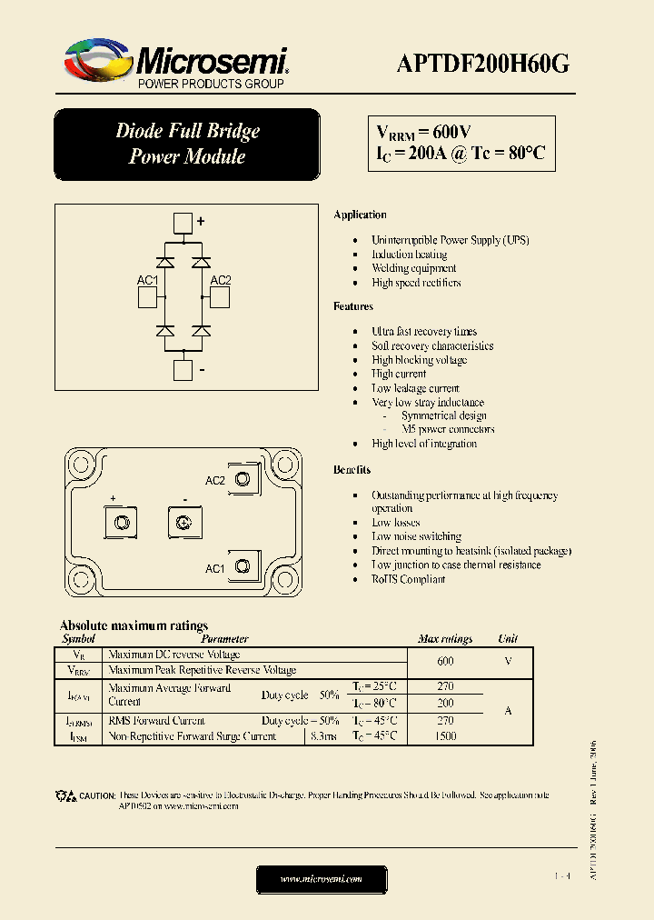 APTDF200H60G_1212105.PDF Datasheet