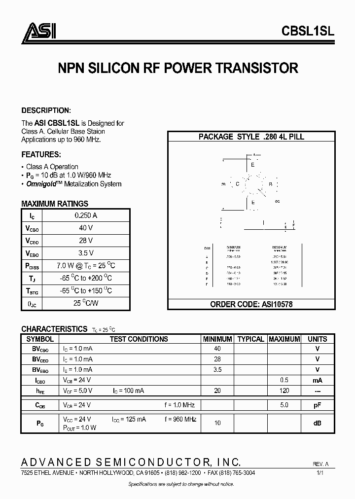 ASI10578_1167485.PDF Datasheet