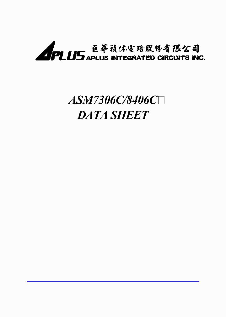 ASM7306C_1213527.PDF Datasheet