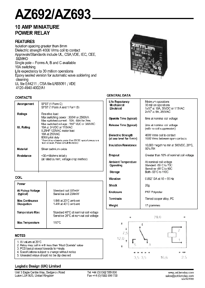 AZ693_1215114.PDF Datasheet