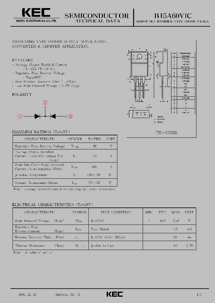 B15A60VIC_1215283.PDF Datasheet