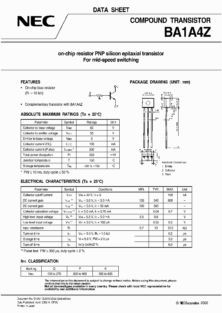 BA1A4Z_1216611.PDF Datasheet