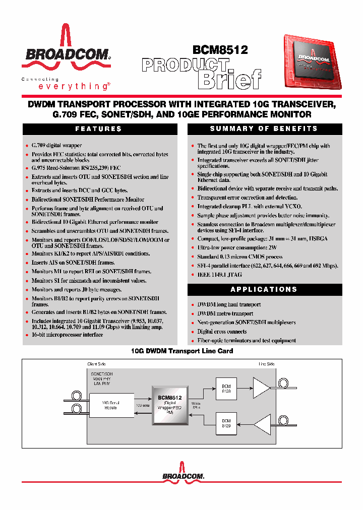 BCM8512_1218251.PDF Datasheet