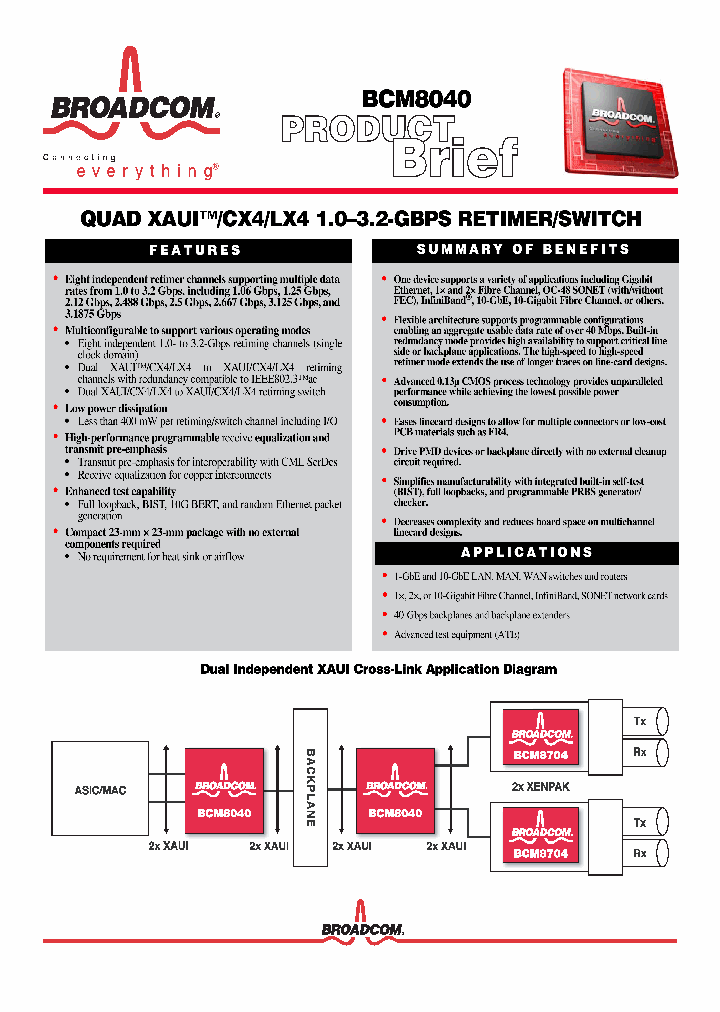 BCM8040_1099927.PDF Datasheet