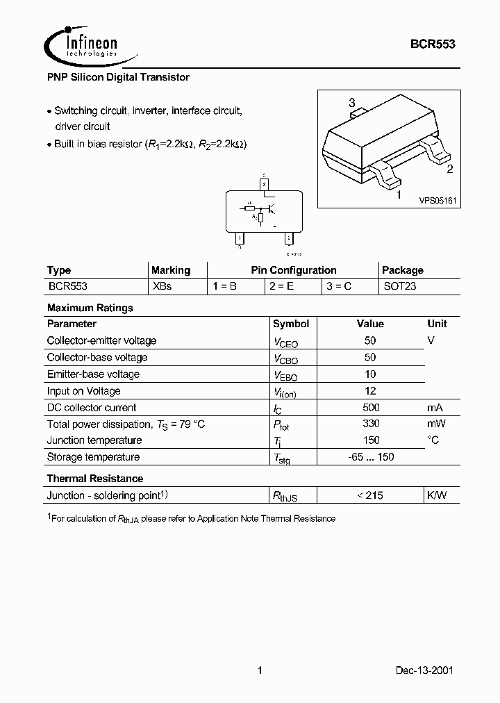 BCR553_1218389.PDF Datasheet
