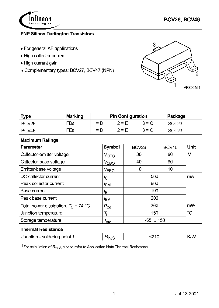 BCV46_1218429.PDF Datasheet