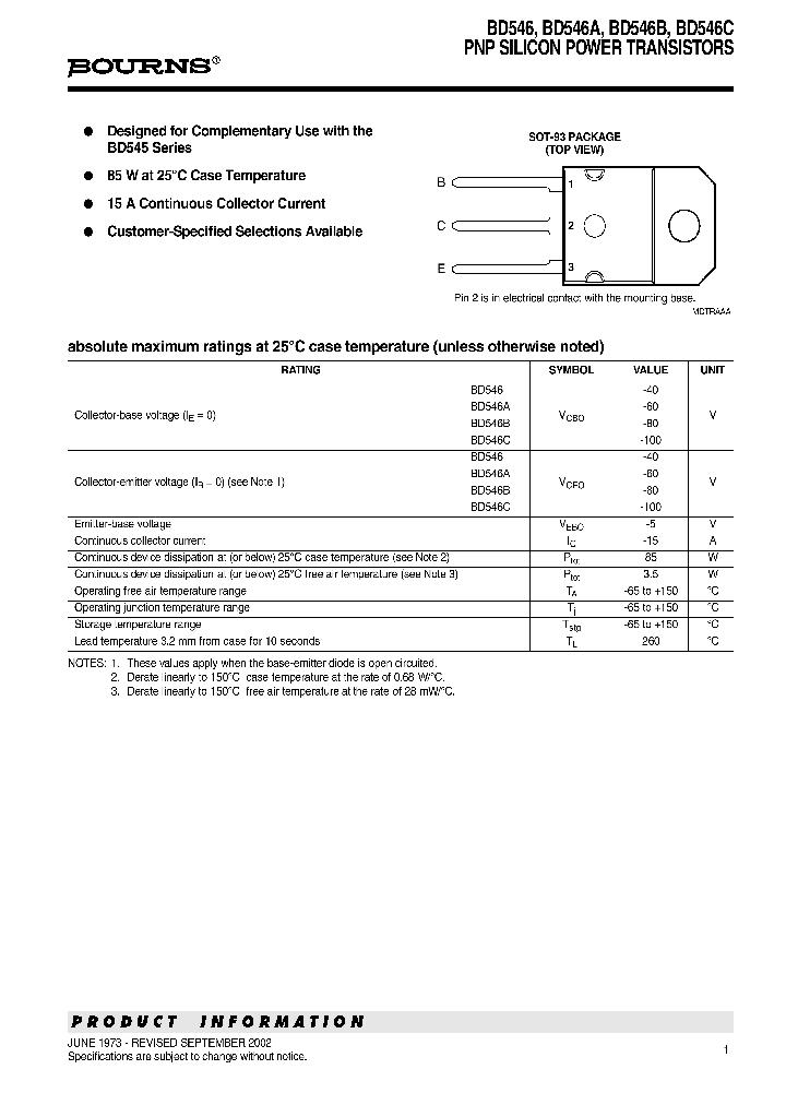 BD546_1189310.PDF Datasheet