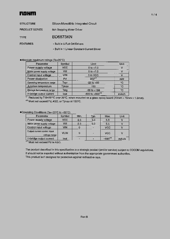 BD6873KN_1218822.PDF Datasheet