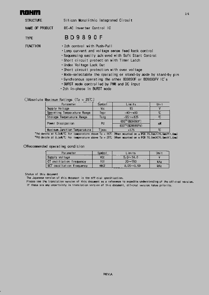 BD9890F_1158206.PDF Datasheet