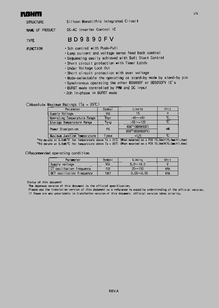 BD9890FV_1158207.PDF Datasheet