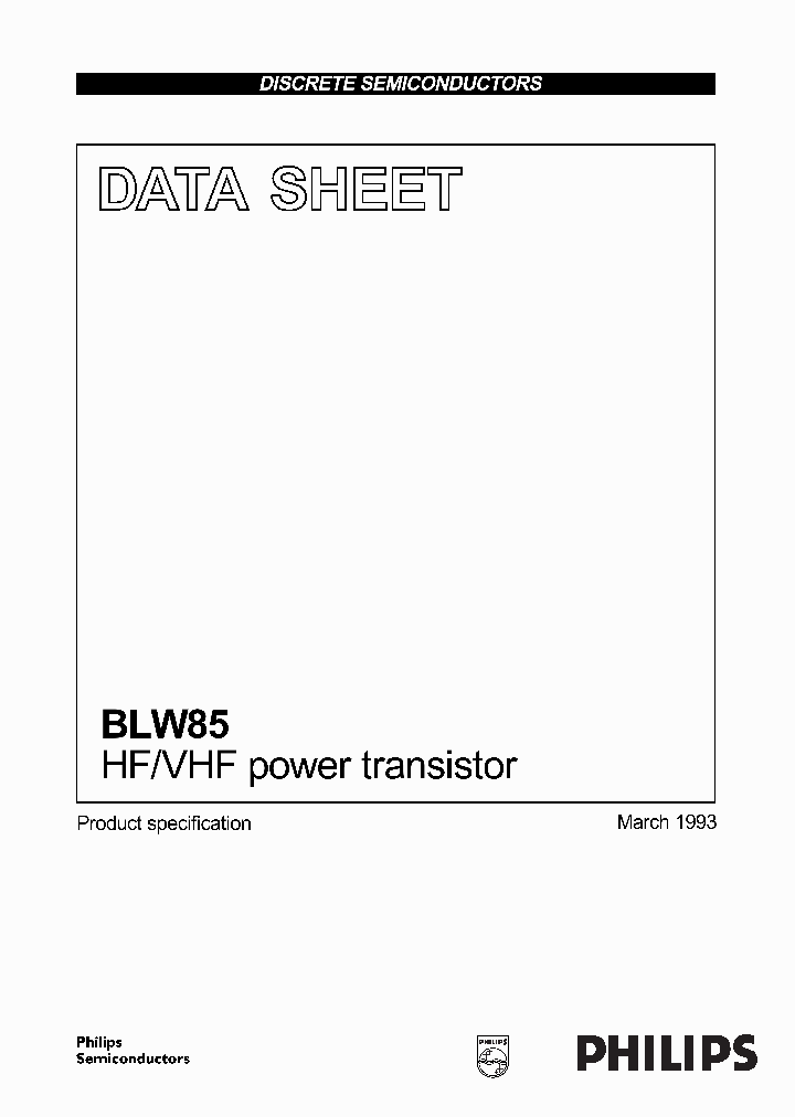 BLW85_1219862.PDF Datasheet