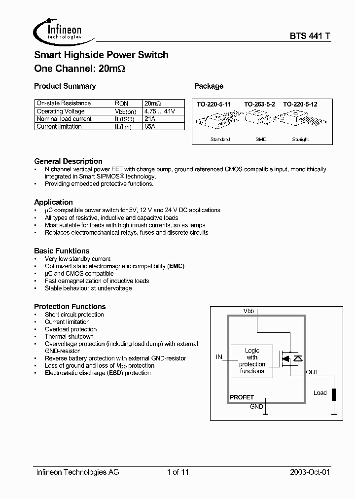 BTS441T_1061180.PDF Datasheet