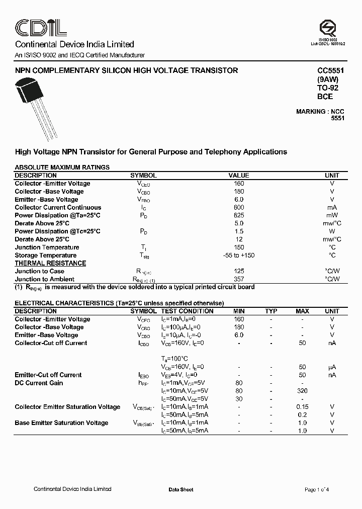 CC5551_1224316.PDF Datasheet