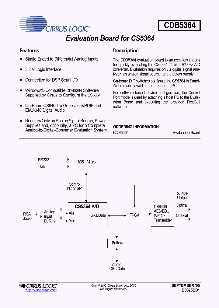 CDB5364_1112549.PDF Datasheet