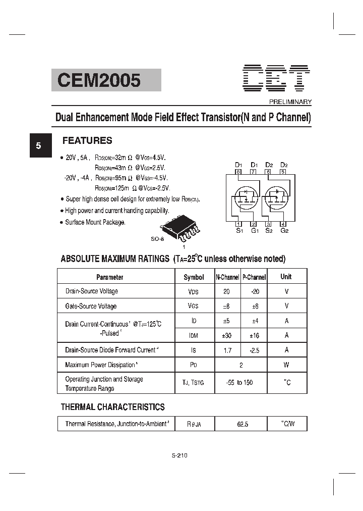 CEM2005_1174509.PDF Datasheet