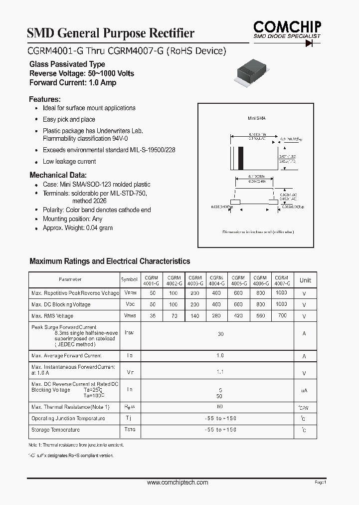CGRM4006-G_1226055.PDF Datasheet