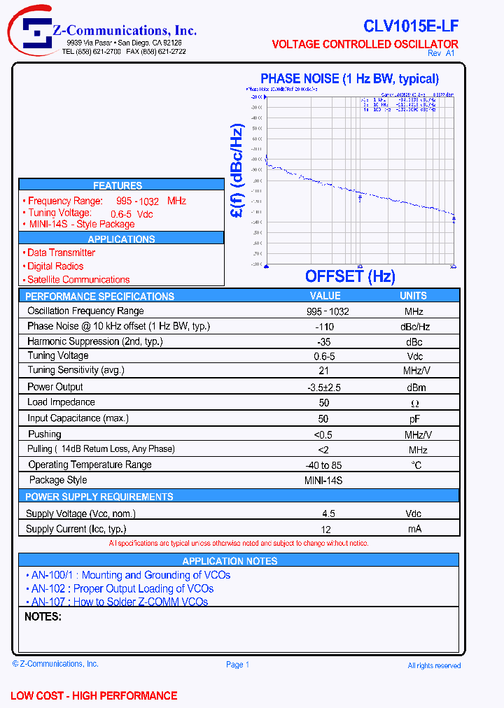 CLV1015E-LF_1226596.PDF Datasheet