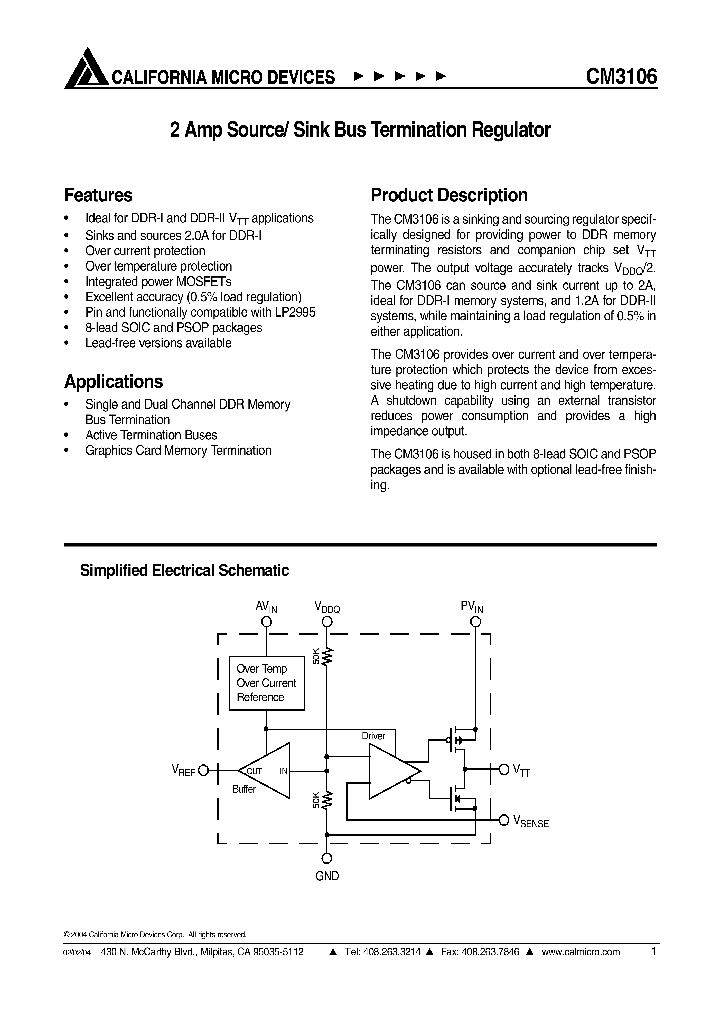 CM3106-12SN_1226900.PDF Datasheet