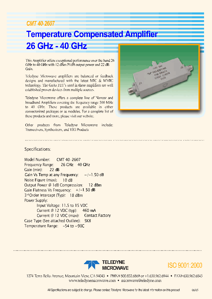 CMT-40-2607_1227537.PDF Datasheet