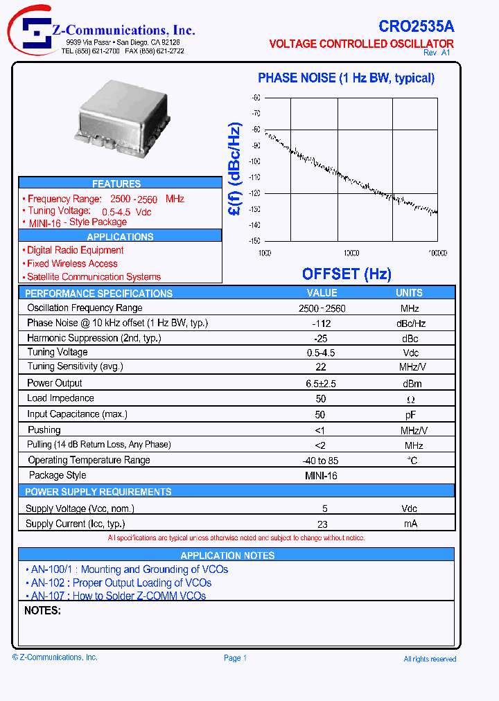 CRO2535A_1228435.PDF Datasheet