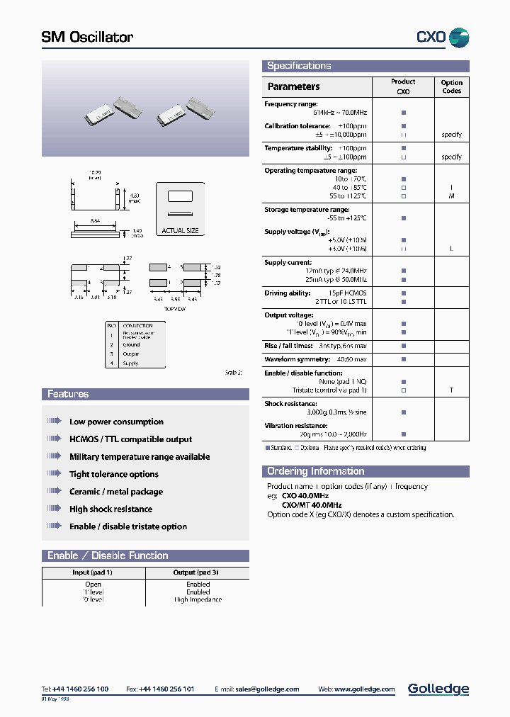 CXO_1186960.PDF Datasheet