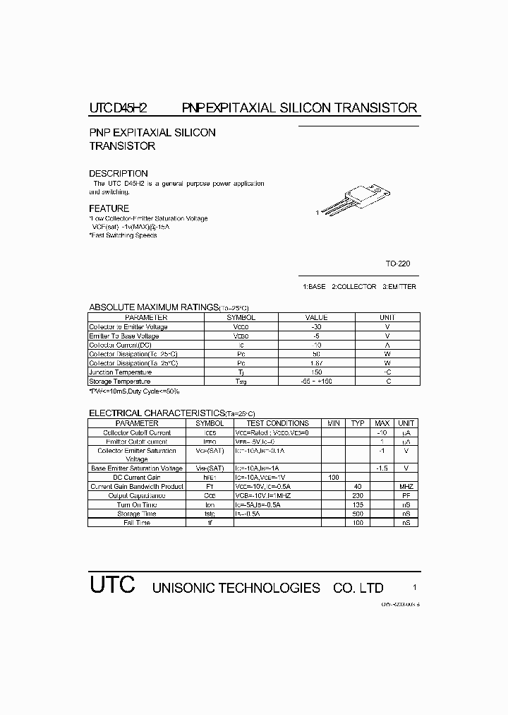 D45H2_1231194.PDF Datasheet