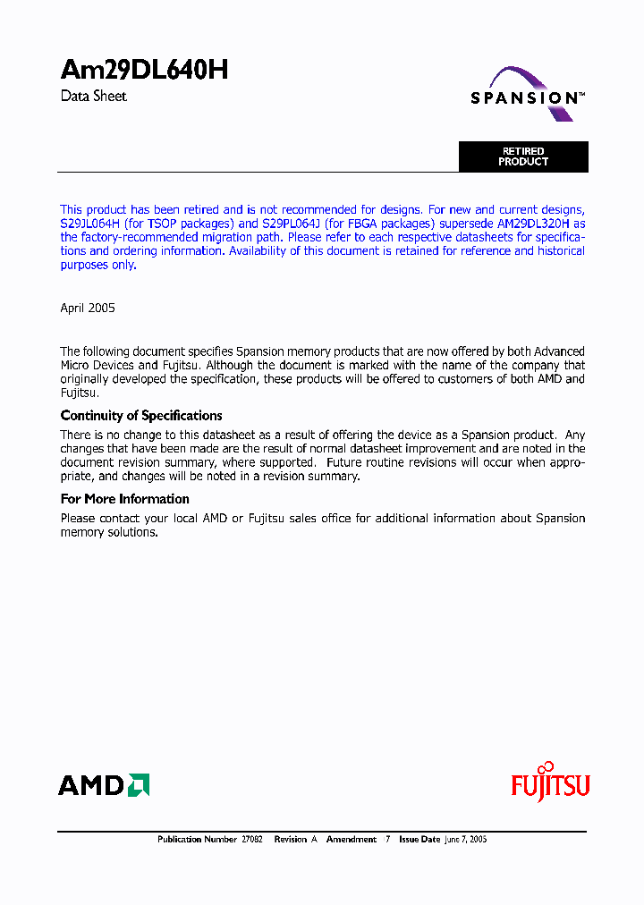 AM29DL640H60EI_1116337.PDF Datasheet