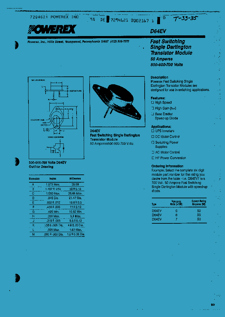 D64EV_1231260.PDF Datasheet