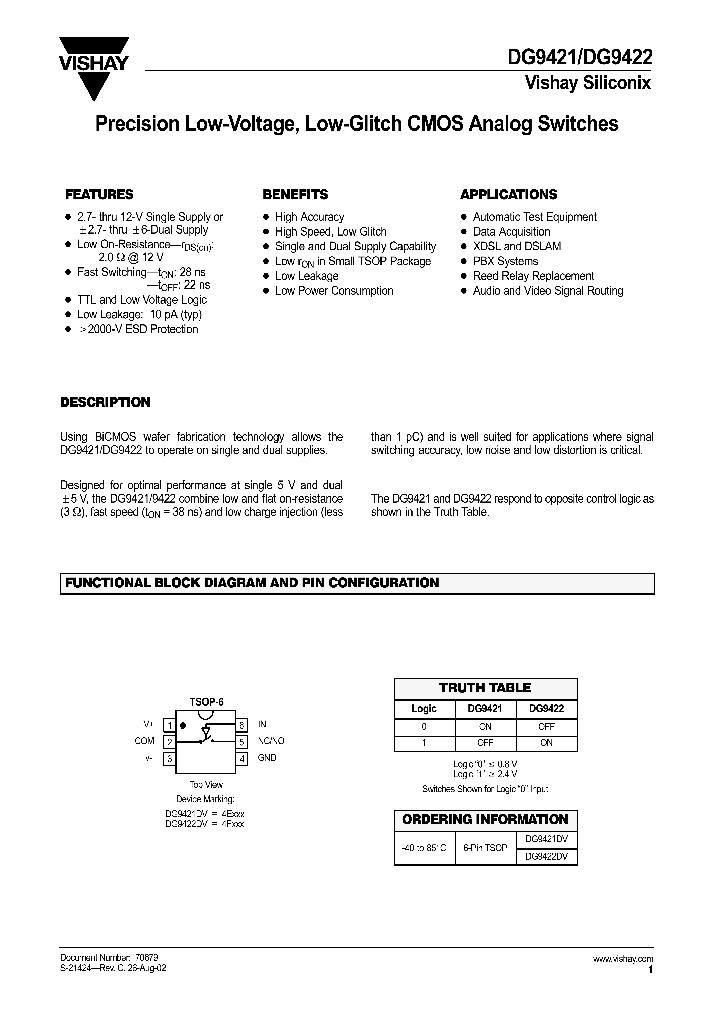 DG9422DV_1145754.PDF Datasheet