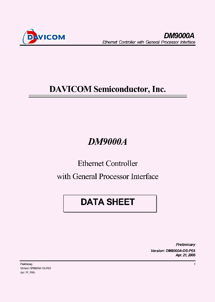 DM9000A_925056.PDF Datasheet