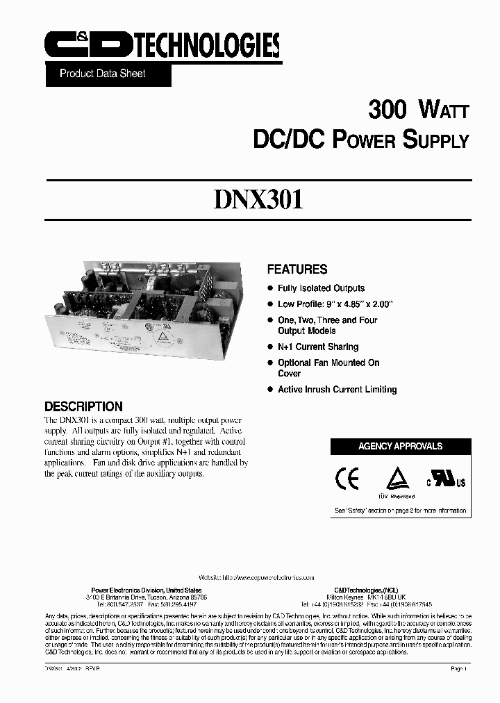 DNX301-U4H_1233580.PDF Datasheet